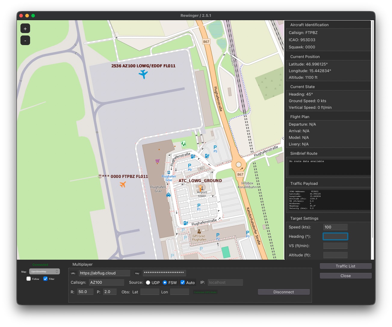 Rewinger Target example
